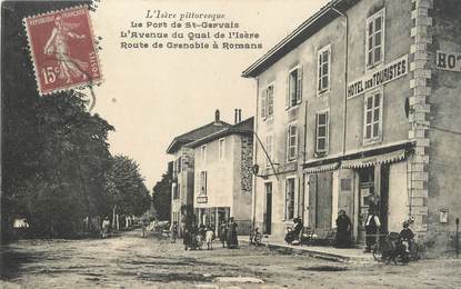 / CPA FRANCE 38 "Le port de Saint Gervais"