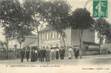 / CPA FRANCE 38 "Saint Baudille, la mairie et les écoles"