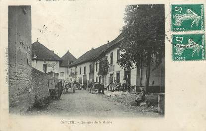 / CPA FRANCE 38 "Saint Bueil, quartier de la mairie"