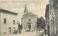 / CPA FRANCE 38 "Saint Quentin Fallavier, la place et l'église" 