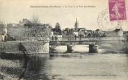 52 Haute Marne CPA FRANCE 52 "Chateauvillain, la Tour et le Pont des Malades"