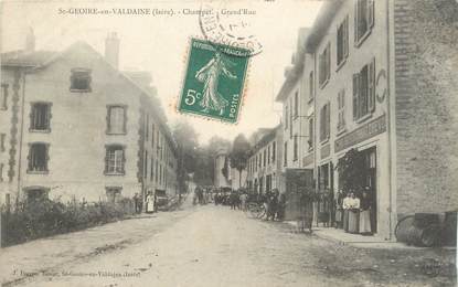 / CPA FRANCE 38 "Saint Geoire en Valdaine, grand'rue"