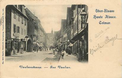 CPA FRANCE 68 "Vaubanstrasse, rue Vauban, Colmar"