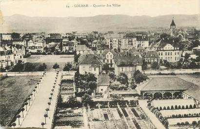 CPA FRANCE 68 "Colmar, quartier des villas"