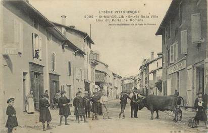 / CPA FRANCE 38 "Saint Marcellin, entrée de la ville "