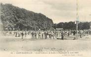 38 Isere / CPA FRANCE 38 "Saint Marcellin, grand concours de boules"