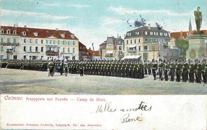 CPA FRANCE 68 "Colmar, camp de Mars"