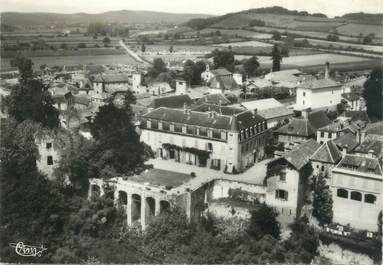 / CPSM FRANCE 64 "Sauveterre, hostellerie du château et sa terrasse"