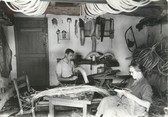 64 PyrÉnÉe Atlantique / CPSM FRANCE 64 "Atelier de l'artisan fabricant de Chistéras"