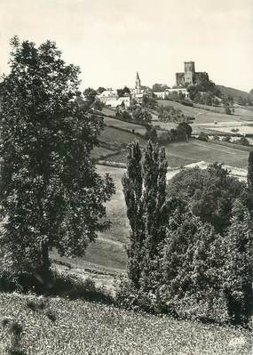 / CPSM FRANCE 65 "Capvern les Bains, l'église et château de Mauvezin"