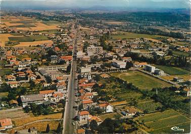 / CPSM FRANCE 65 "Aureilhan, vue générale aérienne"