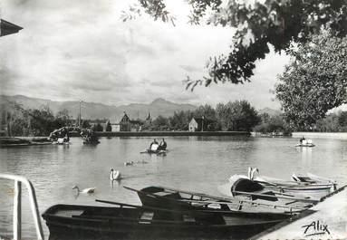 / CPSM FRANCE 65 "Hôpital psychiatrique de Lannemezan, le lac"