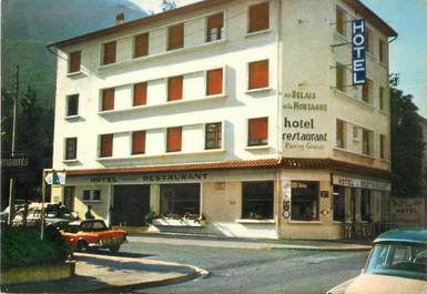 / CPSM FRANCE 65 "Lourdes, hôtel restaurant au relais de la Montagne"