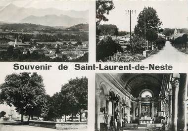 / CPSM FRANCE 65 "Souvenir de Saint Laurent de Neste"