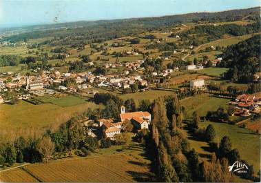 / CPSM FRANCE 65 "Tournay, le village et l'abbaye"