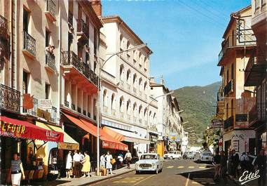 / CPSM FRANCE 66 "Amélie les Bains, l'avenue Vallespir "