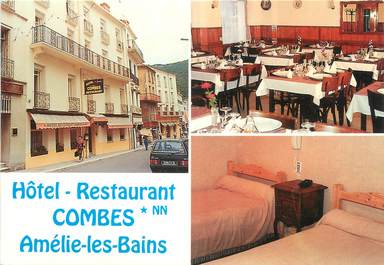 / CPSM FRANCE 66 "Amélie les Bains, hôtel restaurant Combes"