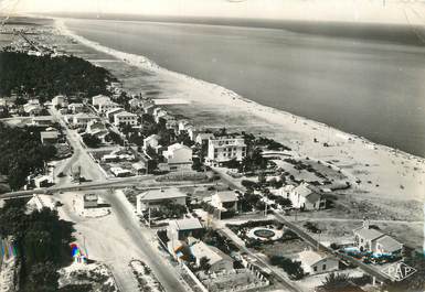 / CPSM FRANCE 66 "Argelès plage, vue aérienne, vue générale des plages"