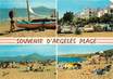 / CPSM FRANCE 66 "Souvenir d'Argelès plage"