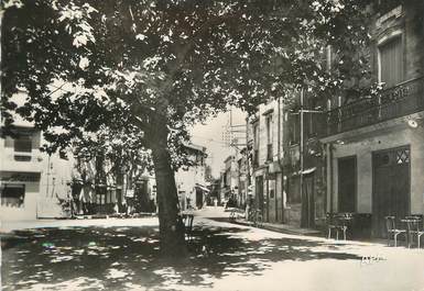 / CPSM FRANCE 66 "Argelès sur Mer, rue de la libération"