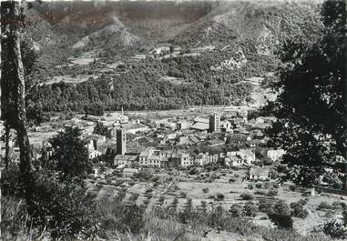 / CPSM FRANCE 66 "Arles sur Tech, vue générale sur le village"