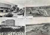 66 PyrÉnÉe Orientale / CPSM FRANCE 66 "Souvenir de Canet Plage"