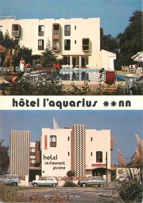 / CPSM FRANCE 66 "Canet Plage, hôtel l'aquarius"