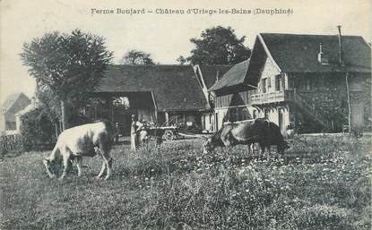 / CPA FRANCE 38 "Château d'Uriage Les Bains, ferme Boujard"