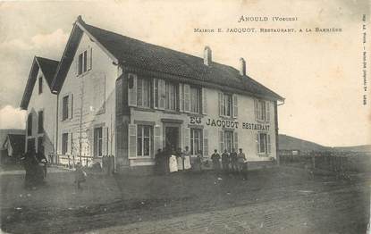 CPA FRANCE 88 "Anould, Restaurant, A la Barrière"