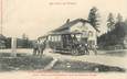 CPA FRANCE 88 "Au Col de Sainte Marie aux Mines, Auberge" / AUTOMOBILE / BUS