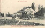 88 Vosge CPA FRANCE 88 "Au Col de Sainte Marie aux Mines, Auberge" / AUTOMOBILE / BUS