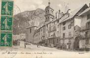 05 Haute Alpe CPA FRANCE 05 "Briançon, Place Méanne, la Grande Poste"