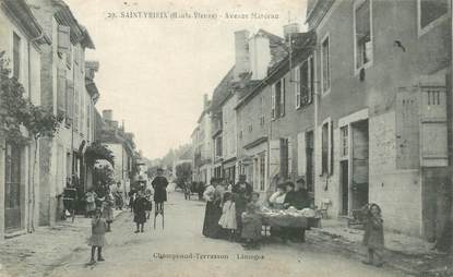 CPA FRANCE 87 "Saint Yrieix, l'avenue Marceau"