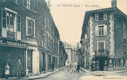 / CPA FRANCE 38 "Vizille, rue d'Italie"