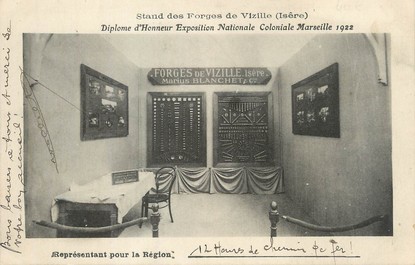 / CPA FRANCE 38 "Stand des Forges de Vizille"