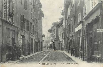 / CPA FRANCE 38 "Vizille, la grande rue"