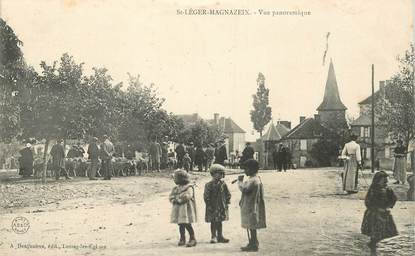 CPA FRANCE 87 "Saint Léger Magnazeix, vue panoramique"