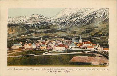 CPA FRANCE 38 "Villard de Lans, vue générale et le Col de l'Arc"