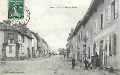 CPA FRANCE 87 "Sereilhac, le bas du bourg"