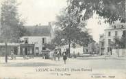 87 Haute Vienne CPA FRANCE 87 "Lussac les Eglises, la place"