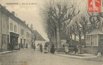 / CPA FRANCE 38 "Vézeronce, rue de la mairie"