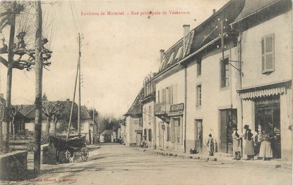 / CPA FRANCE 38 "Vézeronce, rue principale"