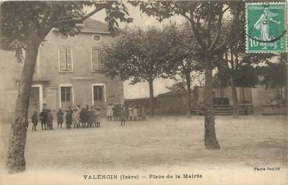 / CPA FRANCE 38 "Valencin, place de la mairie"