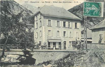 / CPA FRANCE 38 "Le Périer, hôtel des Alpinistes"