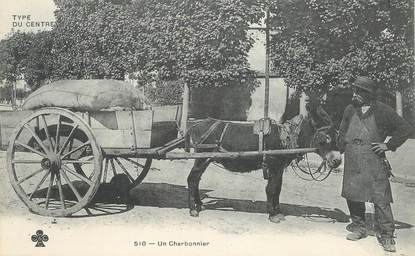 CPA FRANCE 87 "Un Charbonnier"