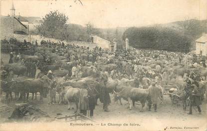 CPA FRANCE 87 "Eymoutiers, le champ de foire "