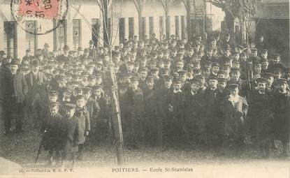 CPA FRANCE 86 "Poitiers, Ecole Stanislas"