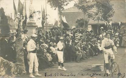 CARTE PHOTO FRANCE 86 "Poitiers, Ecole St Stanislas  1908"