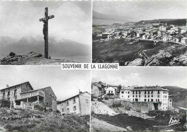 / CPSM FRANCE 66 "Souvenir de Llagonne"