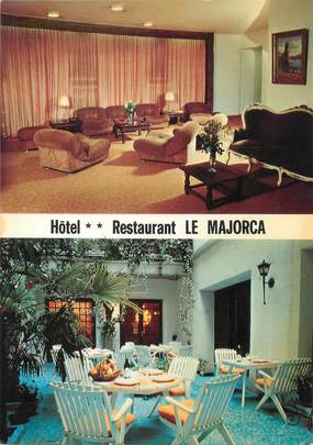 / CPSM FRANCE 66 "Perpignan, hôtel Restaurant Le Marjorca "